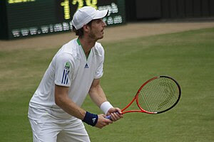 Andy Murray at the 2011 Wimbledon Championships.