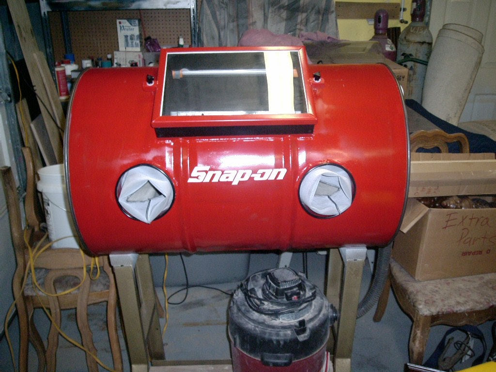 Sandblasting Cabinet Homemade Hot Rod Forum Hotrodders Sandblasting Cabinet Homemade Hot Rod Forum Hotrodders