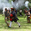FortMose Reenacting the Battle of Bloody Mose.