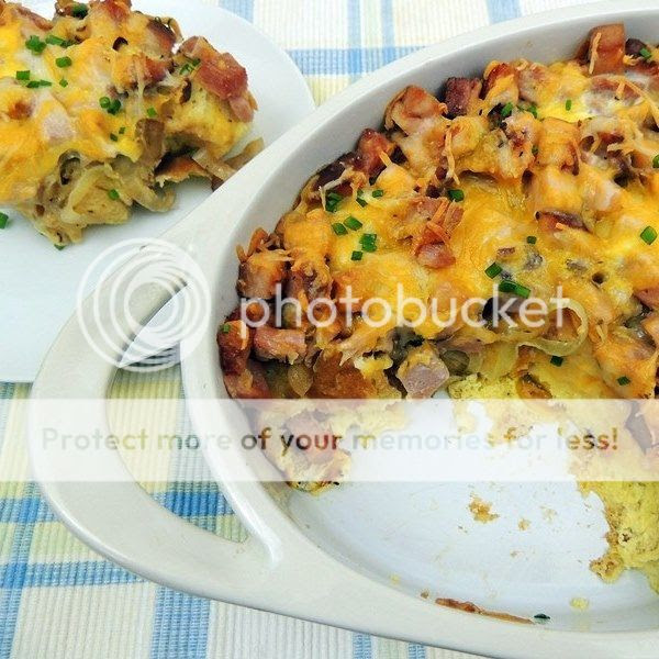 Make Ahead Ham and Cheese Breakfast Casserole from www.bobbiskozykitchen.com