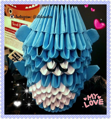 Birthday 2013 @ Origami Blue Bear by Boyfie