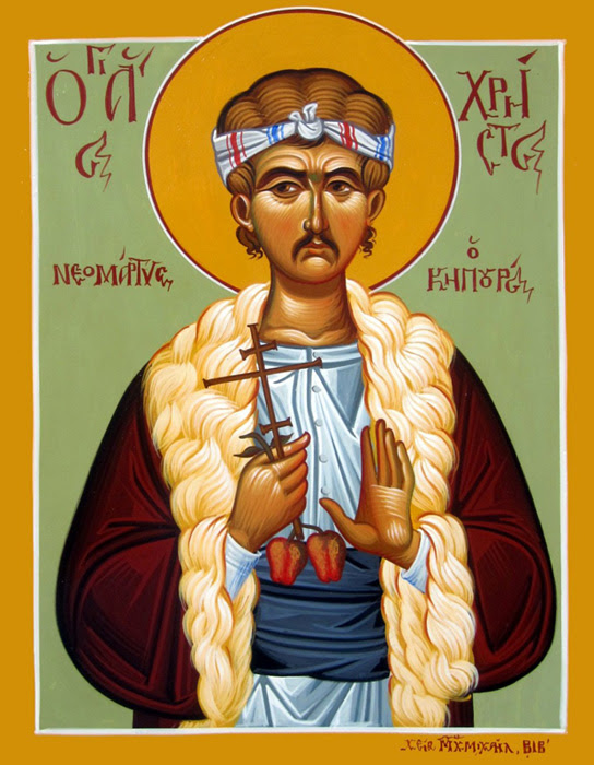 IMG ST. CHRISTOS,  the Gardener, New Martyr, at Constantinople