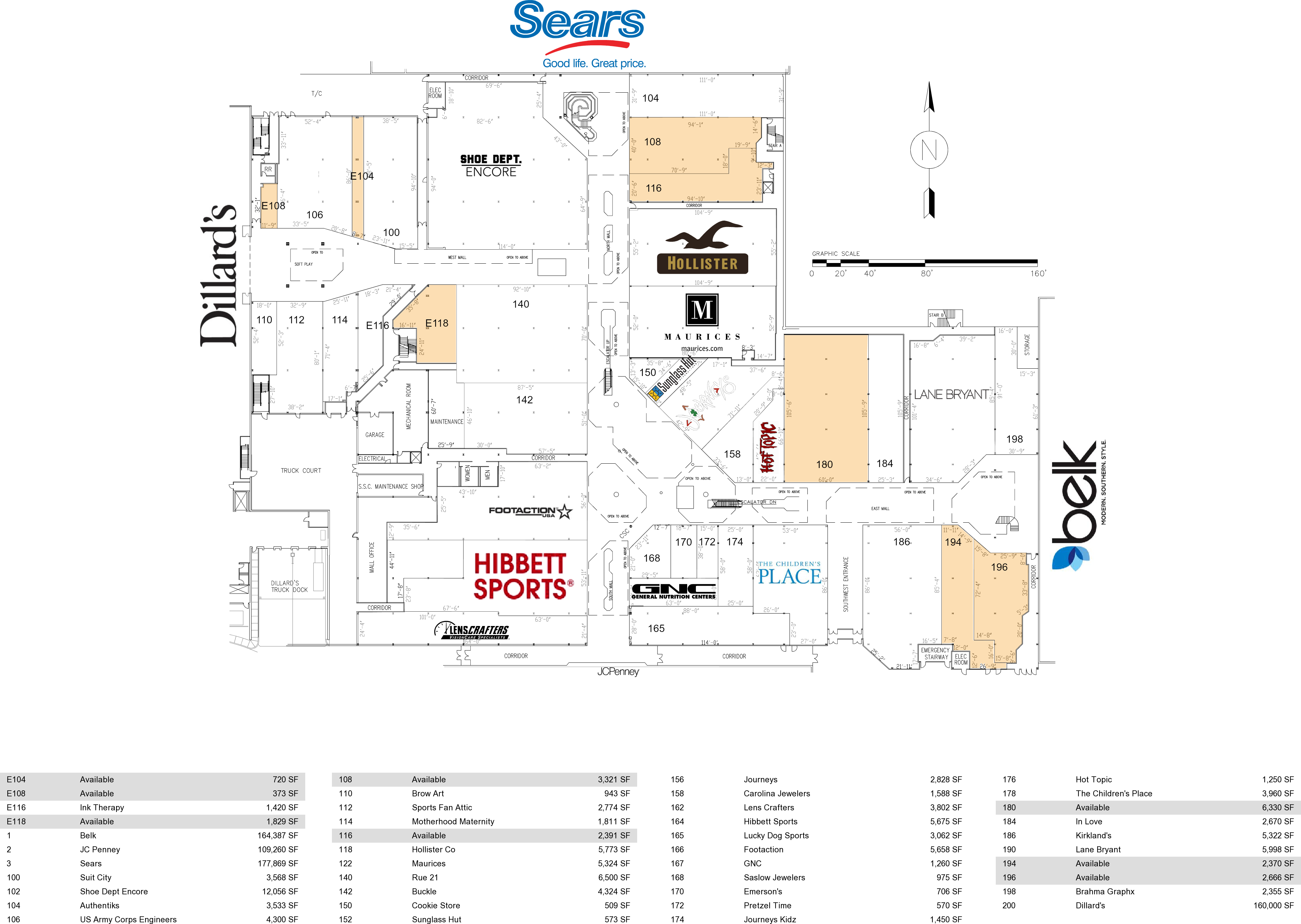 Floor Plan Somerset Mall Map