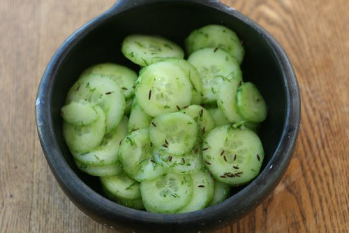 'Shaken' cucumber salad / Klopitud kurgisalat