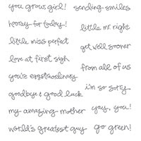 Greatest Greetings Clear-Mount Stamp Set by Stampin' Up!