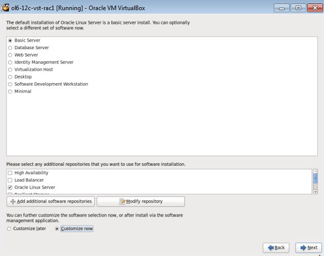 Oracle 12c installation on Linux 6 OS
