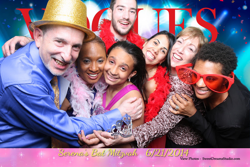 NJ photo booth bar mitzvah party