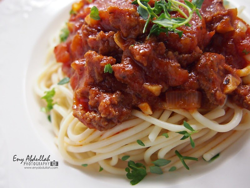 Resepi Spaghetti Bolognese Cara Eny Abdullah