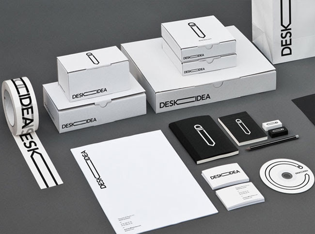 Deskidea brand identity design