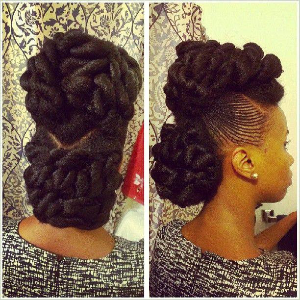 afro natural hair braids cane rolls (9)