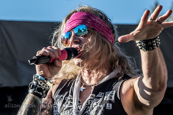 Michael Starr, vocals, Steel Panther