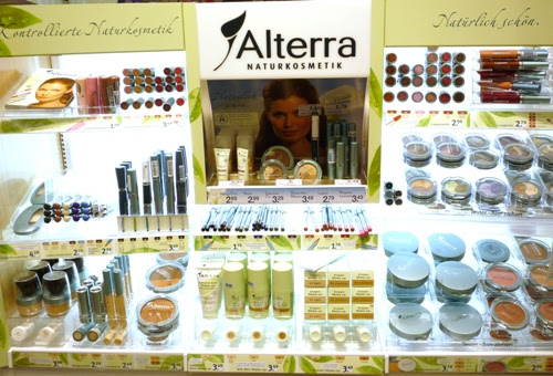 Alterra kosmetyki do makijażu, puder Alterra, korektor Alterra, cienie do powiek Alterra