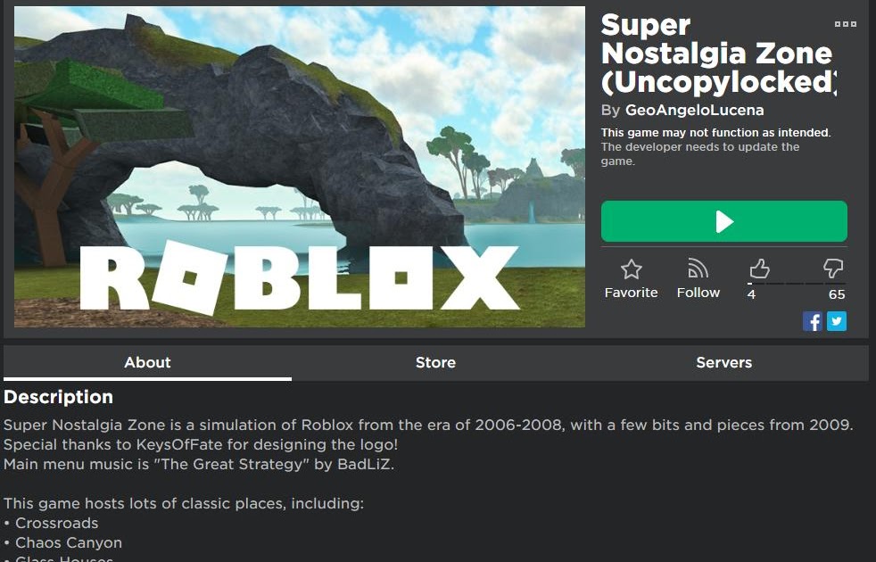 Roblox Update Function