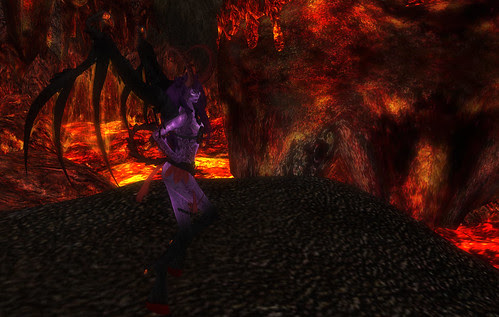 Demoness in hell