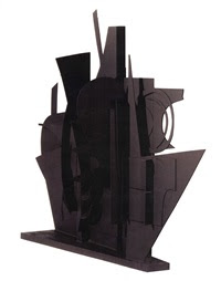 maquette for night wall vi by louise nevelson