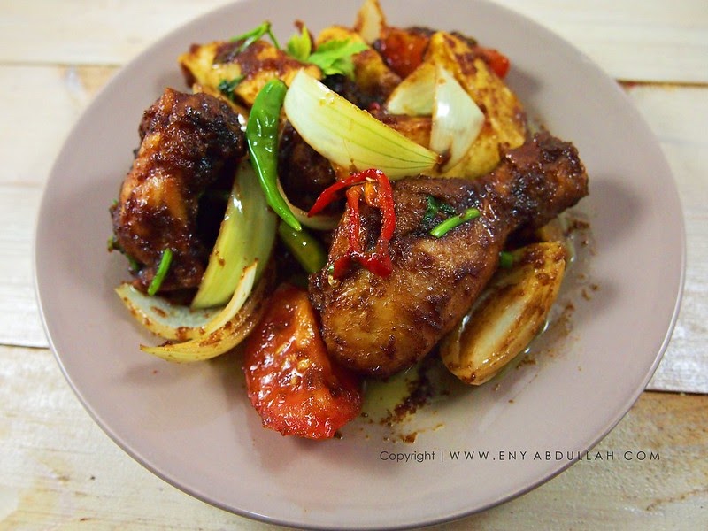 Ayam Masak Kicap Paling Simple!  EnyAbdullah.Com