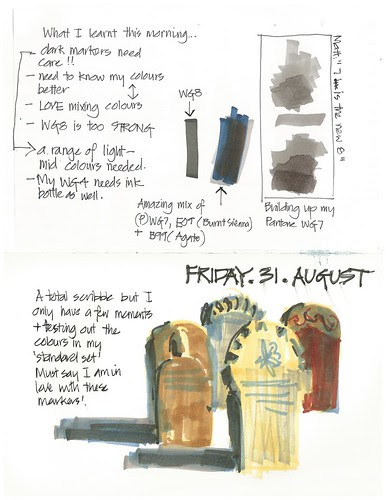 120831 Morning markers