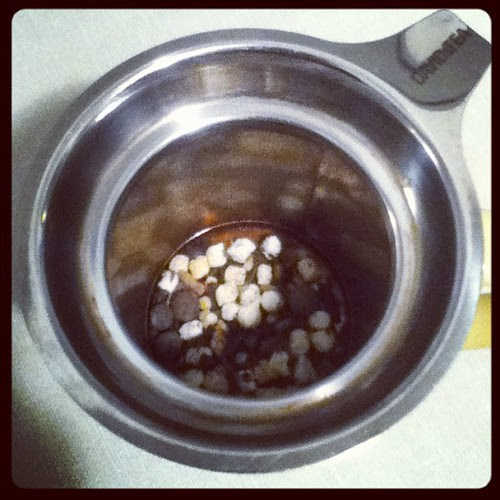 Why yes, my tea does have mini marshmallows in it. #DavidsTea