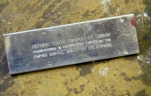 Olympic Tooth Company, Back
