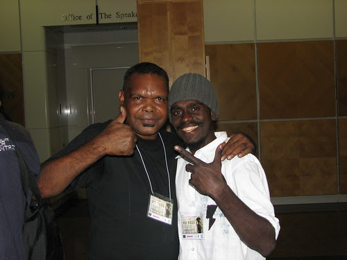 Jamie Gulpilil (On the right)