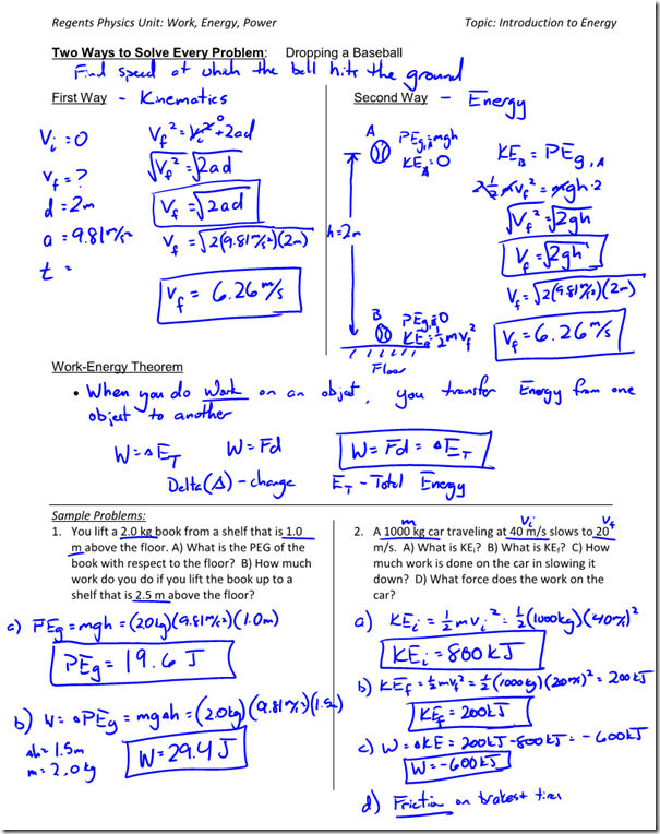 36 Potential Vs Kinetic Energy Worksheet Answers - support worksheet