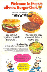 1973 Burger Chef Sign