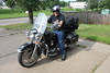 Gary France and his Harley Road King "The Leading Ladies"