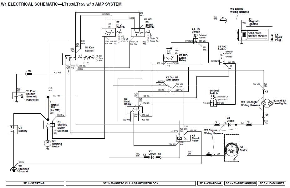 Secret Diagram Chapter Wiring diagram john deere lt155