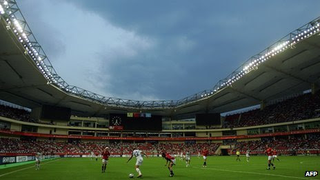File photo: Hongkou Stadium in Shanghai