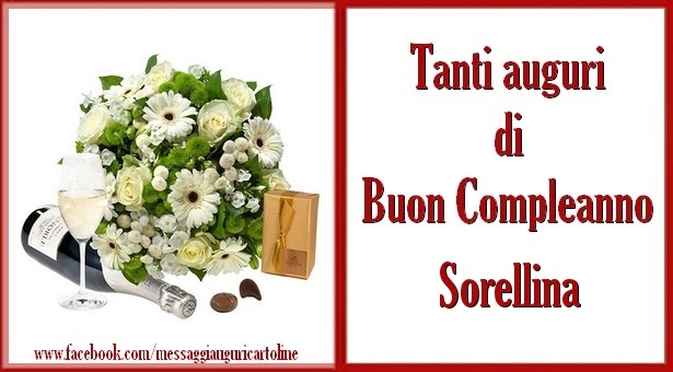 Hanah Bappi Auguri Di Buon Compleanno X Una Sorella