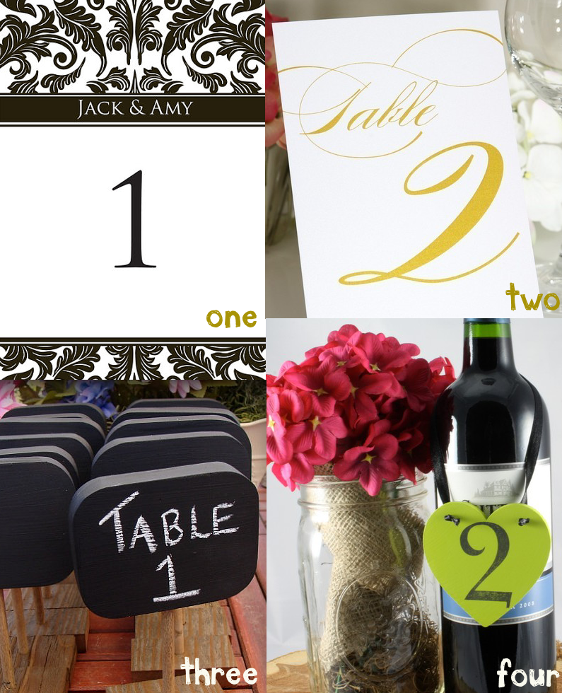 We 39ve created a roundup of 20 wedding table numbers we love to help inspire