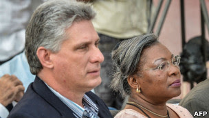 Miguel-Díaz Canel. AFP
