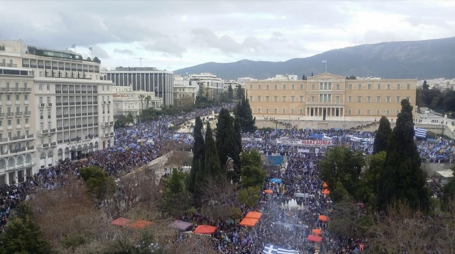 Μεγαλειώδες συλλαλητήριο σήμερα 20/1 στο Σύνταγμα - Οι Έλληνες αποδοκιμάζουν την αντεθνική Συμφωνία των Πρεσπών και ζητούν δημοψήφισμα