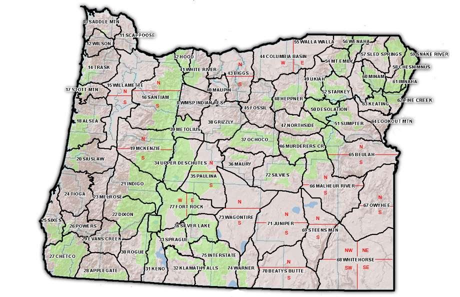 MunHunt Hunting maps oregon