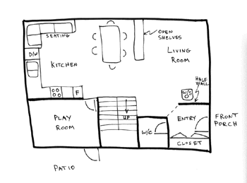 Sketch Plan Of House Design