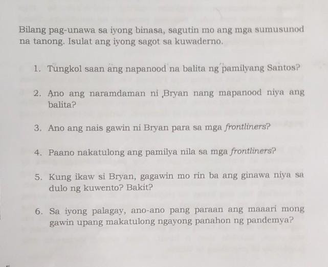 Maikling Kwento Tungkol Sa Pamumuhay Ng Mga Tao Sa Panahon Ng Pandemya