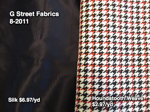 G Street Fabrics, 8-2011