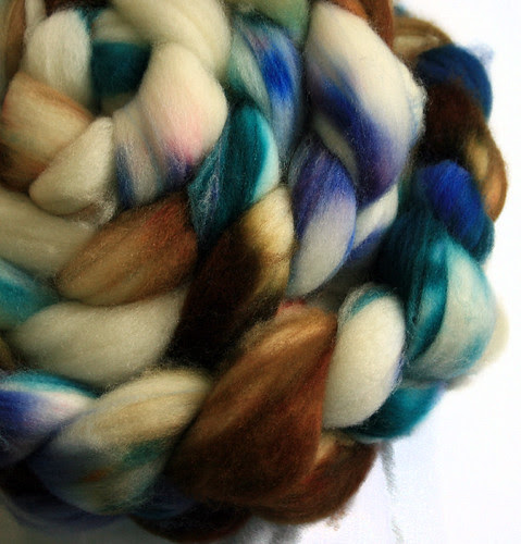 sw merino blue and brown