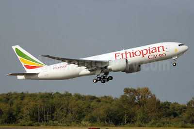 Ethiopian Cargo (Ethiopian Airlines) Boeing 777-F6N ET-APS (msn 41846) PAE (Nick Dean). Image: 909328.
