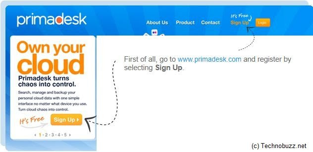 login-primadesk