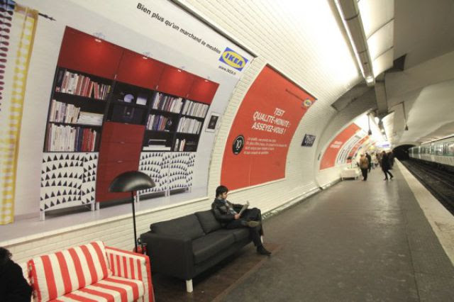 Cool Promotion Idea In Paris Subway (10 pics)