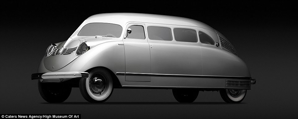 Sleek: One of the exhibits at the High Museum of Art will be this 1936 Stout Scarab