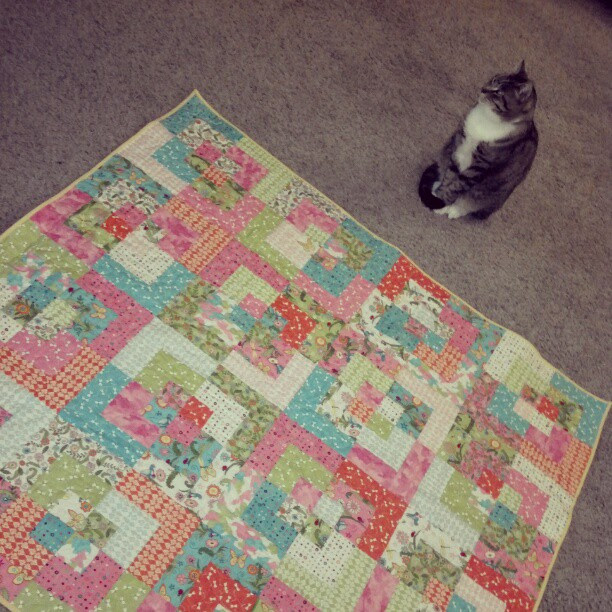 2nd quilt finished today!