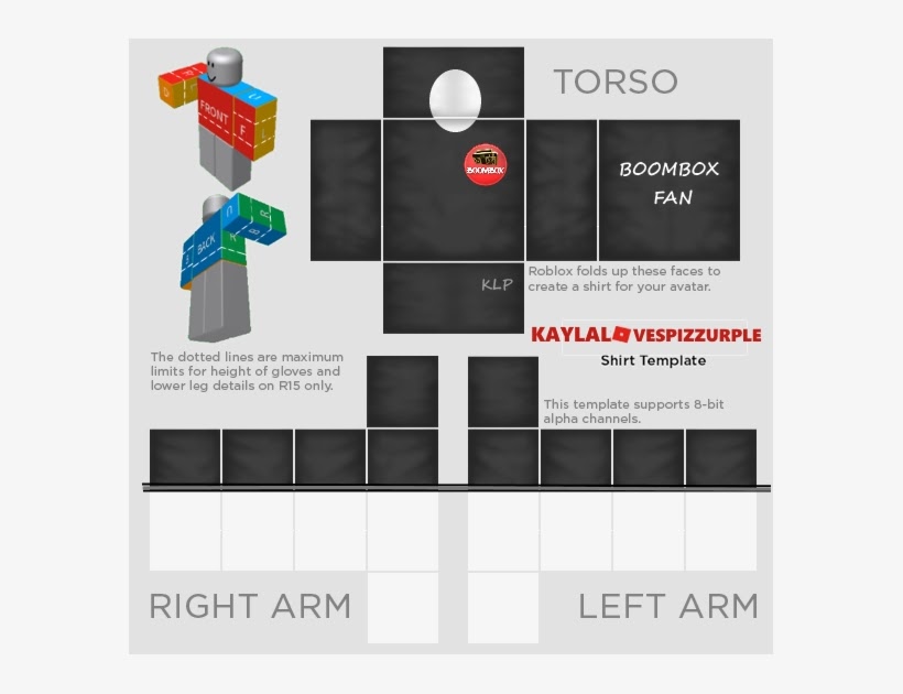 Roblox Off White Shirt Template