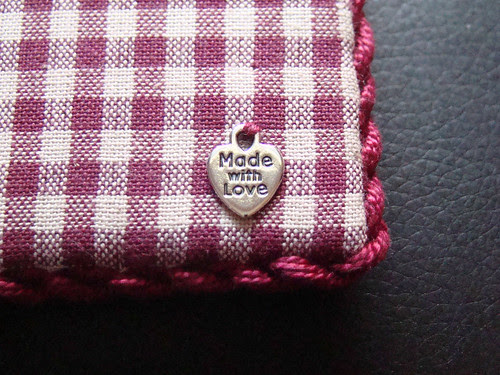 Charm on the back of Ornament