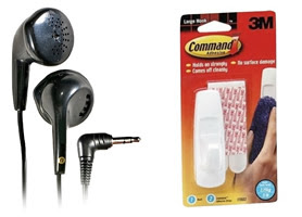Earbuds and Hooks