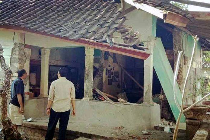 Kerugian Materi Gempa di Nusa Penida Capai Ratusan Juta 