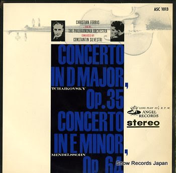 FERRAS, CHRISTIAN tchaikovsky; concerto in d major, op.35