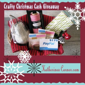 Crafty Christmas Cash Giveaway prizes
