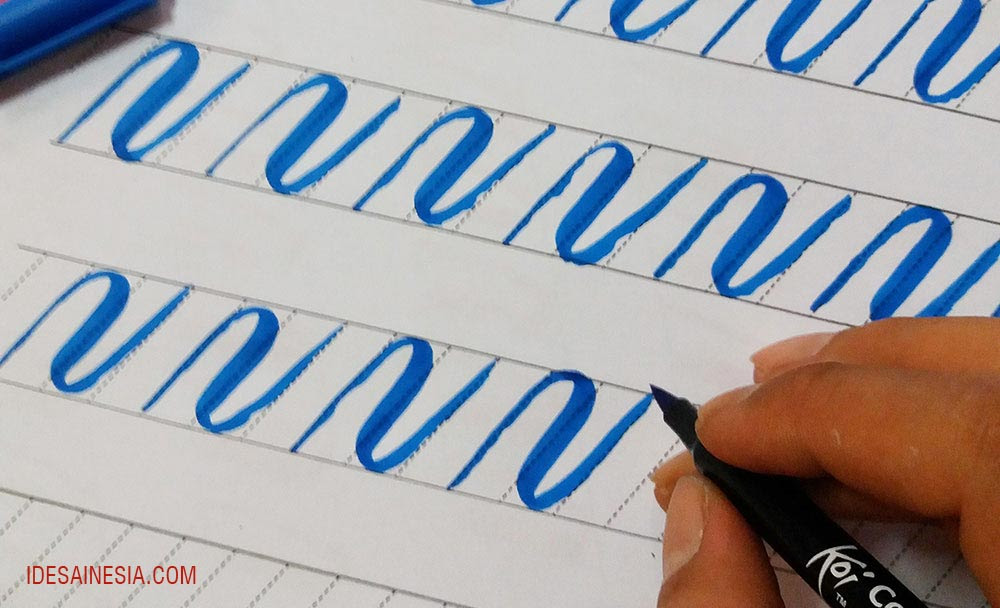 Gratis Unduh Gambar Tutorial Dasar Belajar Kaligrafi Dengan Brush Pen Idesainesia Terupdate by www.cikimm.com